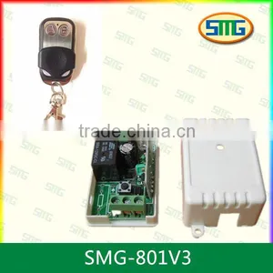 12v rf 315/433Mhz Interlock Wireless Remote Control Relay Switch SMG-801 thumbnail-3
