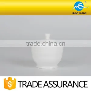 Domestic Plain Ceramic Coffee Sugar Pot thumbnail-1