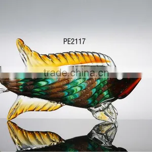 Glass Fish Animal Glass Ornament thumbnail-1