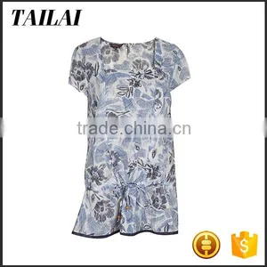 Clothes Supplier Latest Design Smart Ladies Casual Dress Woman thumbnail-1