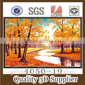 3D Dimensional Picture Lenticular Effect 3D Picture of Trees From Orginal Factory 2016 thumbnail-5