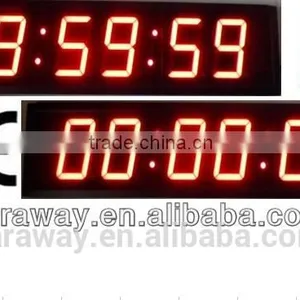High Brightness 4" Led Countup and Countdown Clock thumbnail-1