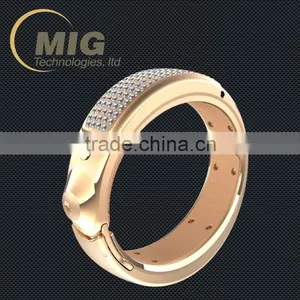 Jewellery Bluetooth Smart Bracelet Heart Rate Monitor Fashion Health Smart Bangle for IOS Android Phone thumbnail-1