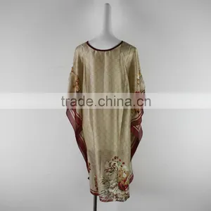 Customized Design Plus Size Casual Dress Bat Sleeve Dress thumbnail-3