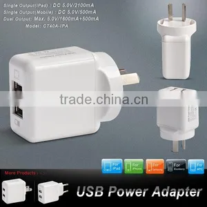 Phone Charger AC Wall Charger EU/US/UK Plug Electric Adapter thumbnail-1