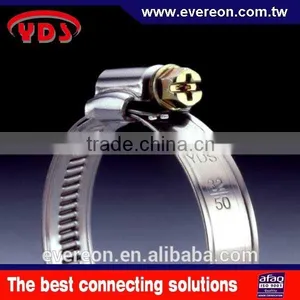 Stainless Steel German Type Worm Drive Hose Clamp thumbnail-1