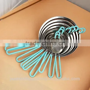 High Quality Stainless Steel Mesh Strainer & Colander With Long Silicone Handle thumbnail-2