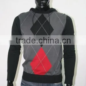 Men's Computer Knitting Cable Knitted Pullover Sweater thumbnail-1