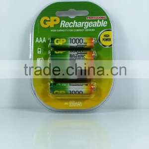 GP Rechargeable Batterie AAA 1000 MAh thumbnail-1