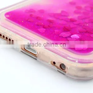 Mobile Phone Case Wholesale Quicksand Glitter Liquid TPU Phone Case For Iphone 6 and 6s thumbnail-5