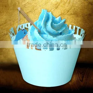 2016 New Arrival 250g Paper Card Baby Shower Favor Cupcake Wrapper thumbnail-1