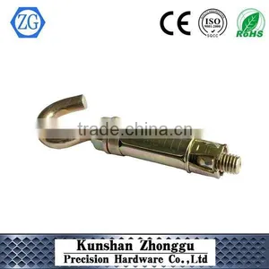 Hook Bolt Sleeve Anchor Low Carbon Steel Yellow Zinc M8*45 thumbnail-2