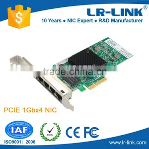 Intel I350 Chipset Dual Port PCIe Network Card Compatible I350-T2 thumbnail-1