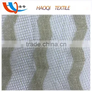 See Through Polyester Mesh Fabric With Silver Fiber thumbnail-5