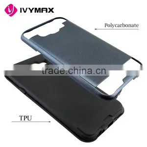 China Supplier Top Seller Hybrid Brushed Metallic Protector Phone Cover for Samsung Galaxy J7/J700 (2015) thumbnail-5