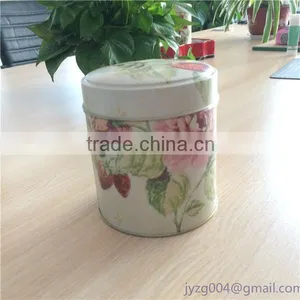 Direcrt Factory Sale Airtight Tea Storage Tins/round Chinese Tea Tin Box for Packaging thumbnail-1