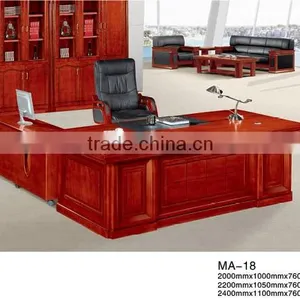 Executive Office Desk Design Wooden Office Desk BOSS Desk MA-18 thumbnail-1
