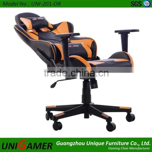 Sythetic Leather Swivel Sports Chair /Gaming Racing Staff Chair thumbnail-6