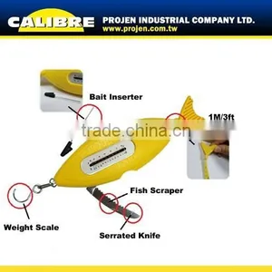 CALIBRE Promotional Gift Multi Function Fishing Tool With Bait Inserter, Fish Scraper thumbnail-1