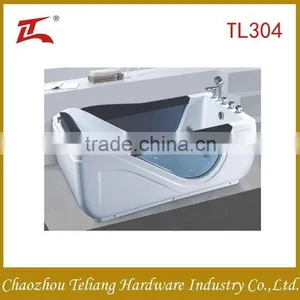 New Design Good Quality Hot Sales Special Style Embeding Glass Bathroom Glass Massage Buthtub thumbnail-1