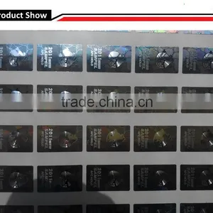Genuine Security Hologram Sticker Label Lens Effect thumbnail-2
