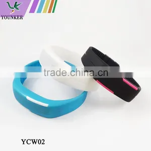 2015 Hot Sale Touch Screen LED Silicone Watch, Unisex Slim LED Silicone Band Sport Watch thumbnail-4