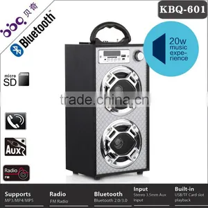 Bluetooth Portable Karaoke Speaker System With USB FM Radio thumbnail-3