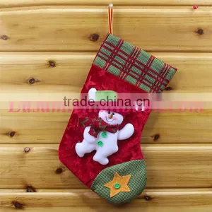 Small Order Acceptable Santa Gift Beautiful Christmas Stocking thumbnail-3