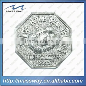 Customized Die Casting Zinc Alloy 3D Fake Gold Coins thumbnail-4