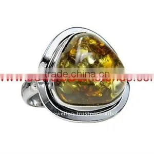 Green Baltic Amber Jewelry KRJ274936-0 thumbnail-1