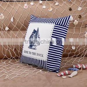 Smooth Sailing Decorative Pillow Cotton And Linen Cushion Cover China Supplier thumbnail-3