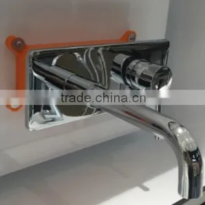 Wall Single Lever Basin Mixer With Concealed Box 16 1702A thumbnail-1