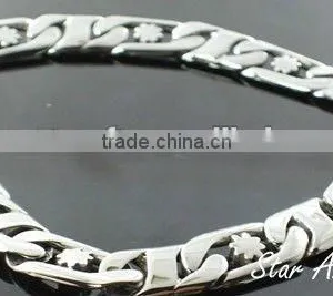 Hot Sale Jewelry,wholesale 2012 Popular Jewelry Bracelet,cable Steel Bracelet B238 thumbnail-1