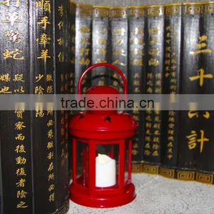 2015 Promotion Poppas BS10 Star Pantern Colorful Selection Hanging Led Candle Hurricane Lantern thumbnail-6