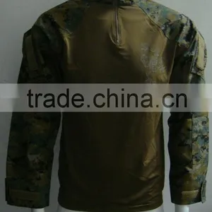 Combat Shirt Digital Woodland With Frog Logo thumbnail-2