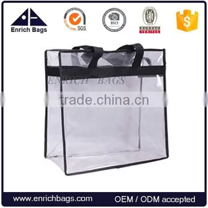 Enrich Clear PVC Tote Bag Transparent Shopper Tote Bag In Fashion Design Quality Choice thumbnail-6