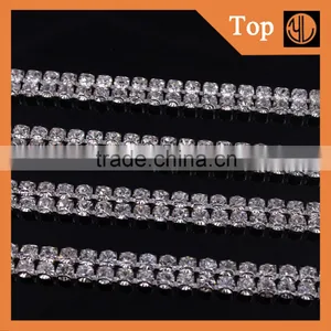 Factory Supply Rhinestone Cup Chain for Wedding Dress thumbnail-6