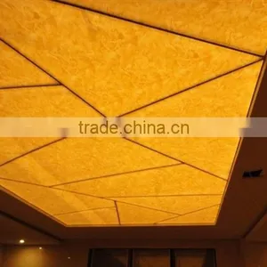 Yellow Translucent Marble Plastic Sheet thumbnail-3