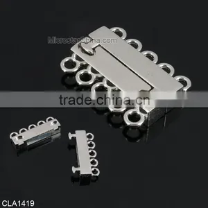 Fashion Jewelry Components Top Quality Zinc Alloy Material Leather Bracelet Clasp thumbnail-2