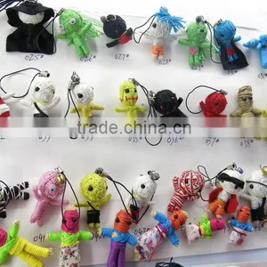 STR0870 Handmade Chain Black Chinese Lucky Voodoo Doll thumbnail-6