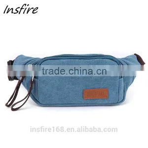2016 Outdoor Waist Bag Fashionable Classical Canvas Waist Leg Bag thumbnail-2