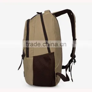 Men's Vintage Canvas Travel Backpack School Rucksack Satchel Bag Quality Choice thumbnail-4