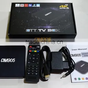 China Android TV BOX S905 Mali 450 8 Core Gpu Quad Core Pro Android TV Box thumbnail-6