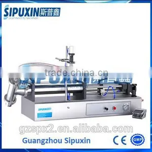 SPX-Single Head / Double Heads Semi Automatic Self-suck Liquid Filling Machine for Water thumbnail-1