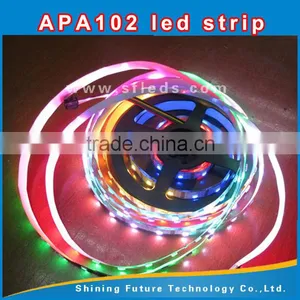 APA102 48 Leds/m 5050 RGB SMD Full Color Addressable IP20/IP65/IP67/IP68 Led Strip Light 5V Replace Ws2801 Ws2812B Strip thumbnail-3
