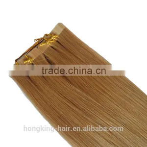100% Virgin Brazilian Hair Extension Remy Supreme Hair Extension Tape Hair Extension thumbnail-1