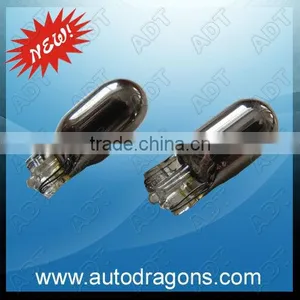 T10 Chrome Bulb Amber Color thumbnail-1