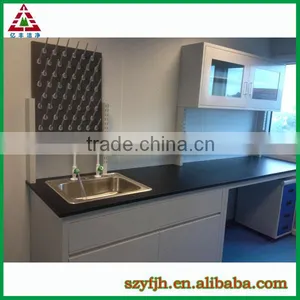 Laboratory Furniture for Medical Physical Chemical Biological Lab, Full Steel or Steel Wood Island or Wall Bench thumbnail-4