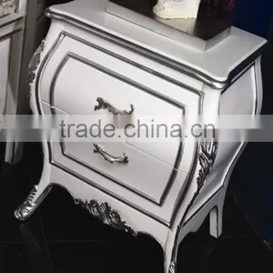 New Classical American Type Bedroom Set Bed Bedside Table Wardrobe Dressing Table Commode thumbnail-2