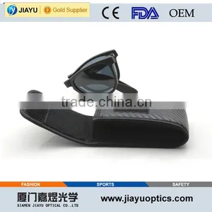 Small Leather Sunglasses Case Boxes for Foldable Sunglasses thumbnail-1
